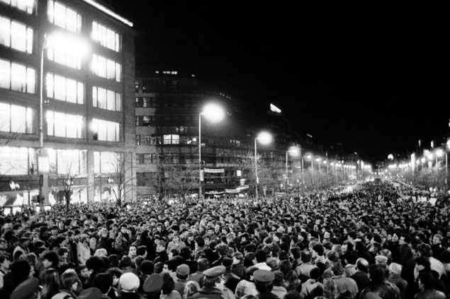 Palachův týden. Demonstrace v lednu 1989